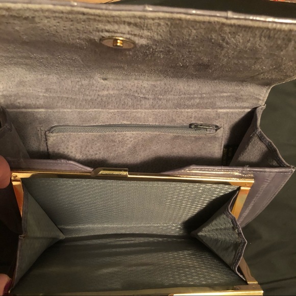 Eel Skin clutch - Picture 6 of 9